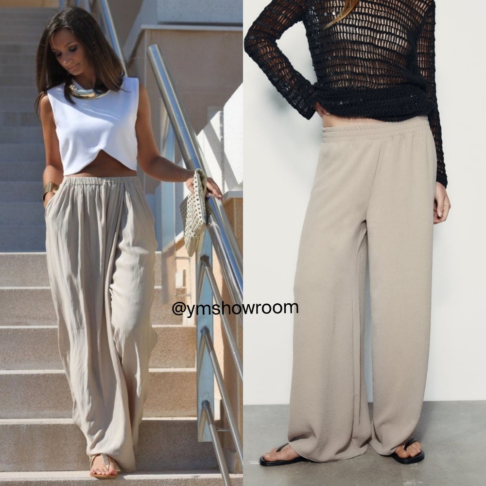 ZARA PALAZZO PANTS